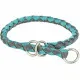 Training collar Trixie Cavo Graphite Light Blue S/M 35-41 cm