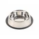 Pet feeding dish Trixie 24853 Black/Silver Stainless steel