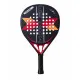 Padel Racket Harlem Padel Bionic Black Red