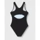 Swimsuit for Girls Crowell Swan Jr.swan-girl-01 Grey