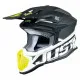 Casco Integral Just1 J-18 F HEXA Negro Blanco
