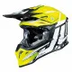 Casco Integral Just1 J-18 F HEXA Negro Blanco