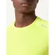 Men’s Short Sleeve T-Shirt Joluvi Silver Yellow