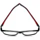 Unisex' Spectacle frame Nanovista NAO3171152SC Black Red