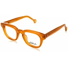 Unisex' Spectacle frame Hally & Son HS877V04 Yellow