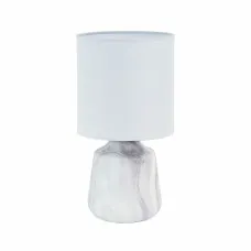 Lámpara de mesa Versa Blanco Plástico
