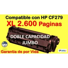 Compatible Toner Hewlett Packard CF279A XL Black