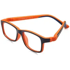 Montura de Gafas Unisex Nanovista NAO3020646SC Naranja Azul marino