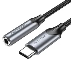 Adaptador USB-C a Jack 3.5 mm Vention BGMHA 10 cm