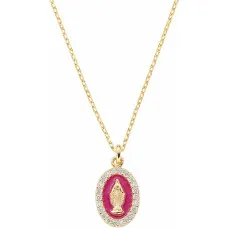Ladies' Necklace Amen CLMISMGBO