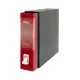 Refillable storage binder Rexel Dox 2 Red A4 Cardboard Recycled