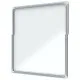 Bulletin board Esselte White Aluminium Crystal 100 x 97,2 x 4,5 cm