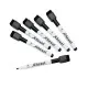 Whiteboard marker Nobo Black 6 Units (6 Units)