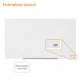 Magnetic board Nobo Impression Pro White Crystal 126 x 71 cm