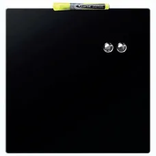Magnetic board Nobo Black Plastic