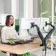 Screen Table Support Leitz Ergo Space Saving 17