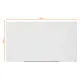 Magnetic board Nobo Impression Pro White Crystal 190 x 100 cm