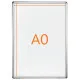 Bulletin board Nobo Aluminium polypropylene