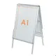 Bulletin board Nobo Aluminium polypropylene