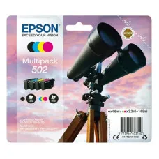 Cartucho de Tinta Compatible Epson 502 Multipack 14,5 ml Amarillo Negro Cian Magenta Sí