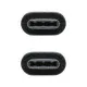Cable USB-C 3.1 NANOCABLE 10.01.4101 Negro (1 m)