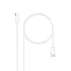 Cable USB-C NANOCABLE 10.01.6002-CO Blanco 2 m