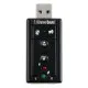 Adaptador de Sonido USB Ewent EW3762