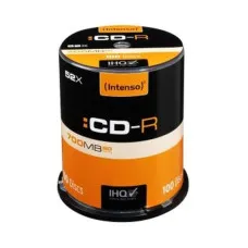 CD-R INTENSO 1001126 52x 700 MB (100 uds)