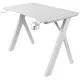 Mesa de Escritorio Mars Gaming MGD100RGBW Blanco Acero 100 x 60 cm