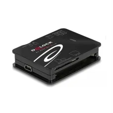 External Card Reader DELOCK 91007 Black