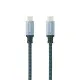 Cable USB-C NANOCABLE 10.01.4103-COMB 3 m Negro/Gris