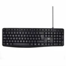Teclado Ewent EW3001 Negro Qwerty Español