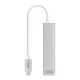 USB 3.0 to Gigabit Ethernet Converter NANOCABLE 10.03.0404 Silver