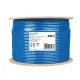 UTP Category 6 Rigid Network Cable Ewent IM1224 Blue 305 m