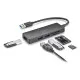 USB Hub NGS IHUBREADER Black