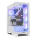 Caja Semitorre ATX Nox-Xtreme NXHUMMERGLOCKWH Blanco