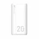 Powerbank Silicon Power SP20KMAPBKQS150W Blanco 20000 mAh