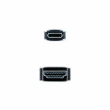 Cable USB-C a HDMI NANOCABLE 10.15.5102 1,8 m Negro