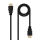 Cable HDMI NANOCABLE 10.15.3810 Negro 10 m