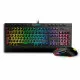 Keyboard with Gaming Mouse Krom Kalyos Black