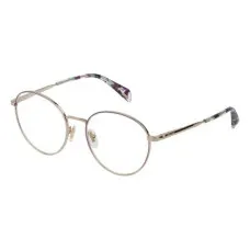 Ladies'Spectacle frame Police VPL8380SNA Golden (ø 53 mm)
