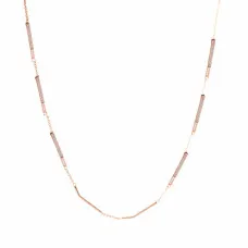 Ladies'Necklace Sif Jakobs C446-CZ-RG (35 cm)