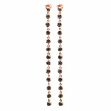 Ladies'Earrings Sif Jakobs E1003-BK-RG (10 cm)