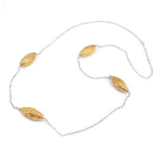 Ladies'Necklace Folli Follie 1N9S007Y (40 cm)