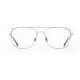Men' Spectacle frame Vuarnet VL18200002 White Ø 55 mm