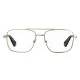 Unisex' Spectacle frame Polaroid PLD-D359-G-J5G Gold ø 57 mm