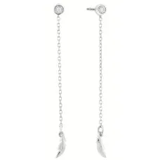 Pendientes Mujer Secrecy E8245CDAWA900 Plata de ley 5 cm
