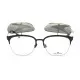 Eyeglass Frame + Sunglasses Belstaff HATCHER-NEGRO-DORADO-W Ø 55 mm Clip On