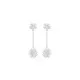 Pendientes Mujer Secrecy E8644CDAWA900 Plata de ley 3 cm
