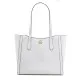 Shoulder Bag Michael Kors Leida White 34 x 29 x 12 cm